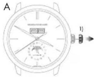 Girard-Perregaux Laureato 80189D52A23252A - Heure et minute - 1