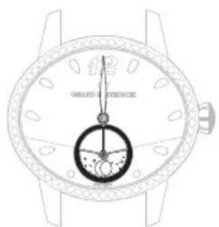 Girard-Perregaux Laureato 80189D52A23252A - 都市名リング - 1