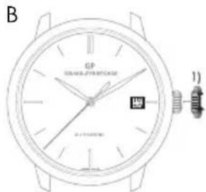 Girard-Perregaux Laureato 80189D11A43111A - Date à guichet - 2