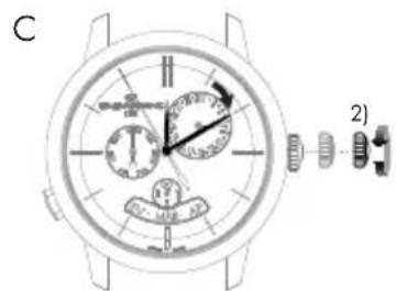 Girard-Perregaux Laureato 80189D11A43111A - Hour and minute - 2