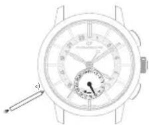 Girard-Perregaux Laureato 8018911431CB4A - Datumsfenster - 3