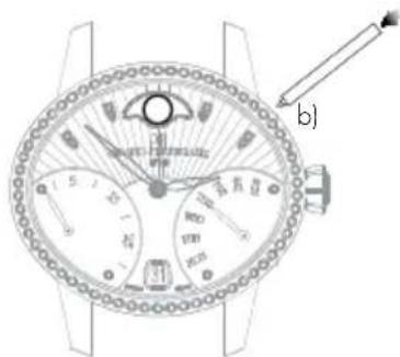 Girard-Perregaux Laureato 8018911431CB4A - Moon phases - 1