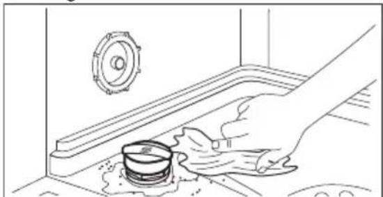 ELECTROLUX ESF5541LOX - So füllen Sie den Salzbehälter: - 2