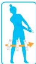 NINTENDO Wii Sports Resort (Wii) - Dar swing con el palo de golf (para diestros) - 5