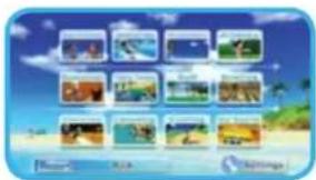 NINTENDO Wii Sports Resort (Wii) - Select a Sport - 1