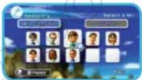 NINTENDO Wii Sports Resort (Wii) - Select a Mii - 1