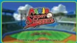 NINTENDO Mario Super Sluggers (Wii) - Écran de sélection des fichtiers - 1