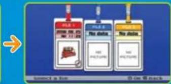 NINTENDO Mario Super Sluggers (Wii) - Écran de sélection des fichtiers - 2
