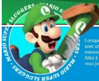 NINTENDO Mario Super Sluggers (Wii) - Bouton HOME Bouton 2 - 1