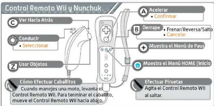 NINTENDO Mario Kart Wii (Wii) - Control Remoto Wij centroid del Wij Whei - 4