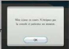 NINTENDO Donkey Kong Barrel Blast (Wii) - À PROPOS de la mise à jour de votre système wii - 1