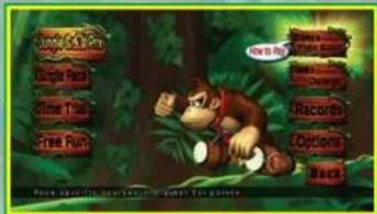 NINTENDO Donkey Kong Barrel Blast (Wii) - MENU PRINCIPAL - 1