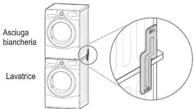 LG RT8DIHP - Kit per l'impilaggio - 1