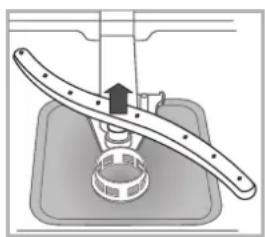HOTPOINT-ARISTON LTF 11M126 EU - Nettoyer les bras de lavage - 2