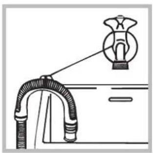 HOTPOINT-ARISTON RDPD 107617 JKD EU - Raccordement du tuyau de vidange - 2