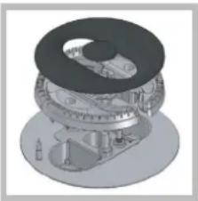 HOTPOINT-ARISTON PKL 641 D2IXHA - Replacing the nozzles on separate "double flame" burners - 1