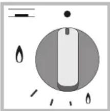HOTPOINT-ARISTON PKL 641 D2IXHA - Discrete flame adjustment - 1