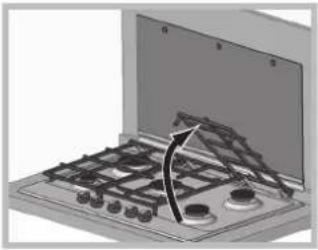 HOTPOINT-ARISTON PKL 641 D2IXHA - Конфорка беліктерін тазалау - 1
