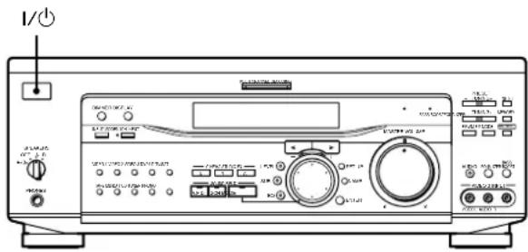 SONY STRDE845 - Annulation de la mémoire de l'amplituner - 1