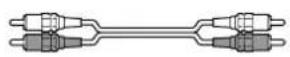 SONY STRDE845 - Cordons audio (non fournis) - 1