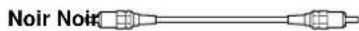 SONY STRDE845 - Cordon audio monophonique (non fourni) - 1