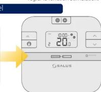 Salus RXRT 510 BC - Appariement du RT510TX avec le contrôleur de la chaudiere/recepteur - 27