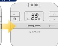 Salus RXRT 510 BC - Appariement du RT510TX avec le contrôleur de la chaudiere/recepteur - 35