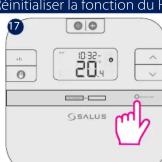 Salus RXRT 510 BC - Appariement du RT510TX avec le contrôleur de la chaudiere/recepteur - 34