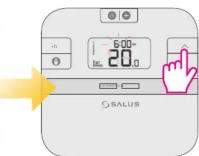 Salus RXRT 510 BC - Appariement du RT510TX avec le contrôleur de la chaudiere/recepteur - 12