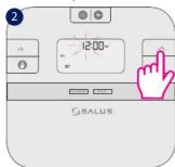 Salus RXRT 510 BC - Appariement du RT510TX avec le contrôleur de la chaudiere/recepteur - 7