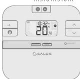 Salus RXRT 510 BC - Fonctions des touches du RT510 et du RT510TX - 1