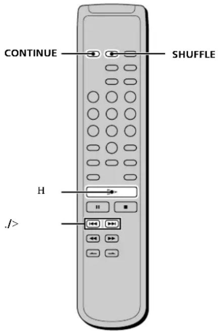 SONY SCDXB770 - Playing Tracks in Random Order (Shuffle Play) - 1