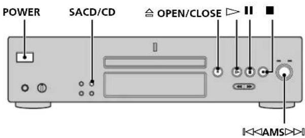 SONY SCDXB770 - Wiedergeben einer CD - 1