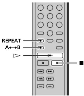 SONY SCDXB770 - Wiederholte Wiedergabe von Titeln - 1