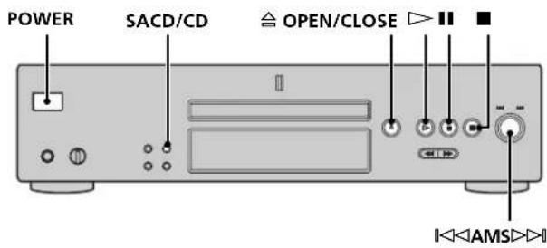 SONY SCDXB770 - Lecture d'un disque - 1