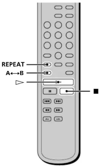 SONY SCDXB770 - Playing Tracks Repeatedly - 2