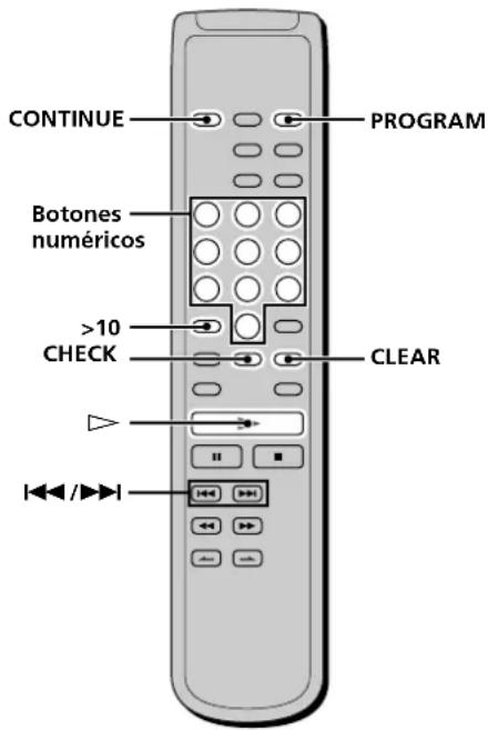 SONY SCDXB770 - Creación de su propio programa - 2