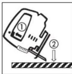 Meister Craft MPS8001 - Rezání pod sklonem (ponorné pilování) - 1