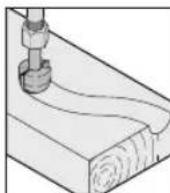 Meister Craft MOF 1300 - Fraisage de formes libres - 1