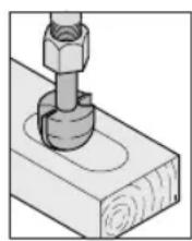 Meister Craft MOF 1300 - Tiefenanschlag einstellen - 1