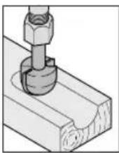Meister Craft MOF 1300 - Nastavení hloubkového dorazu - 2