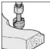Meister Craft MOF 1300 - Kurvenanschlag montieren - 1
