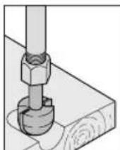 Meister Craft MOF 1300 - Fitting parallel fence - 1