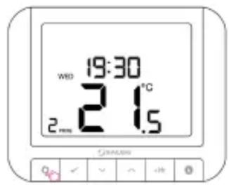 Salus RT 520 - Mettez le thermostat en mode jumelage - 1
