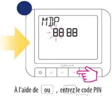 Salus RT 520 RF - Paramètres du propriétaire - 3