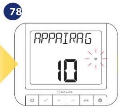 Salus RT 520 RF - Dans la boite du RT520RF, LE THERMOSTAT EST LIVRE DEJA ASSOCIÉ EN USINE AU RÉCEPTEUR !! - 7