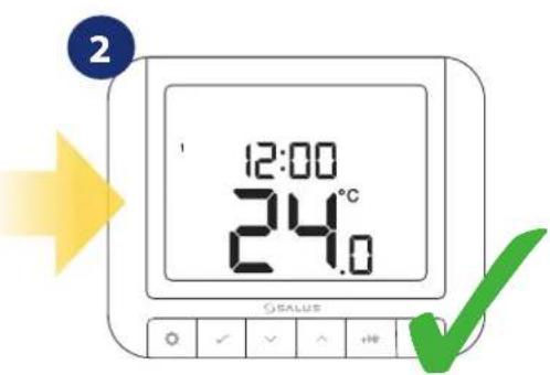 Salus RT 520 RF - Comment arrêter le mode BOOST: - 2
