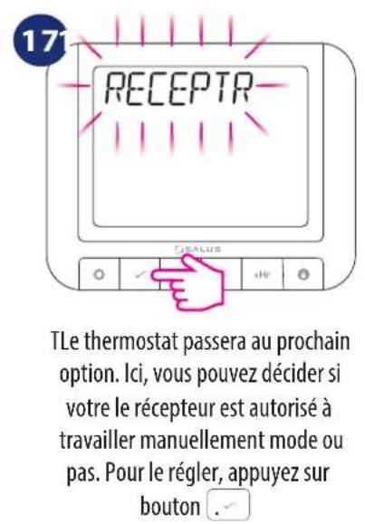Salus RT 520 RF - Paramètres du propriétaire - 8