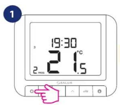 Salus RT 520 RF - Langue - 1