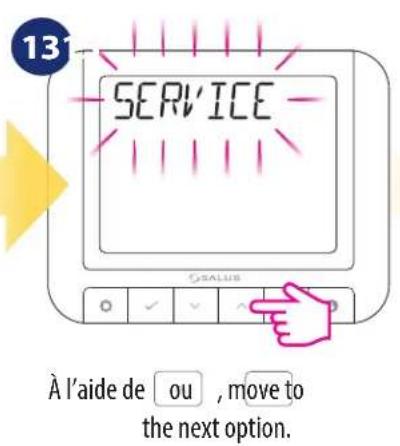 Salus RT 520 RF - Paramètres du propriétaire - 4